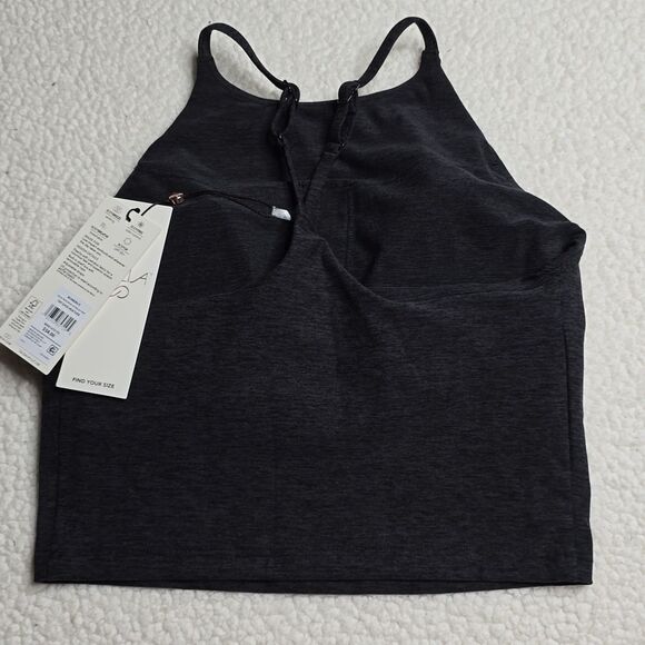 1214 NWT CALIA Women's LustraLux Cross Back Crop Top Sz SMALL - Picture 5 of 5